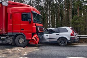 Several Injured After Dump Truck & Sedan Crash on I-75 S & I-85 N